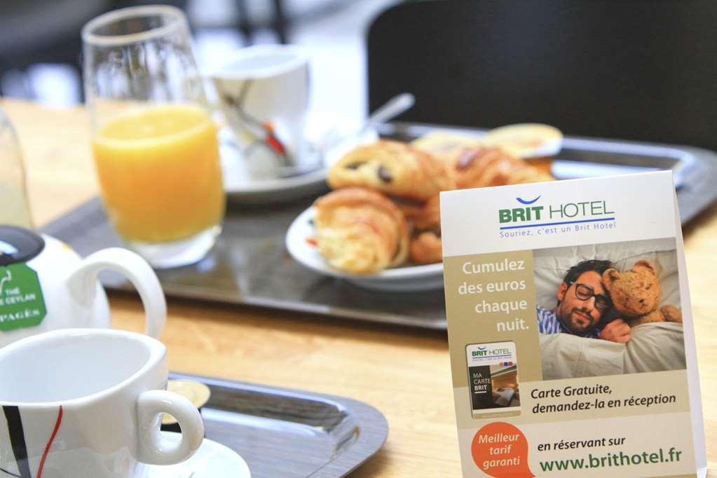 Brit Hotel Кале Ресторант снимка